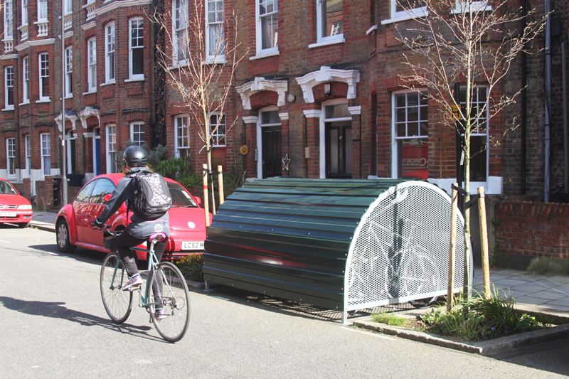 cyclehoop bike hangar