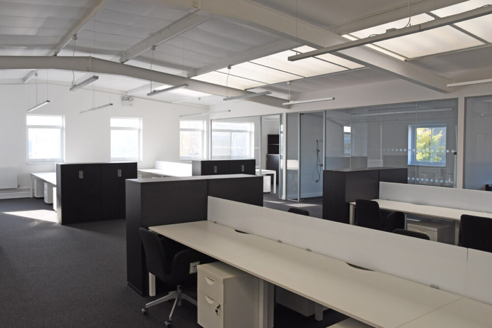 Empty office interior