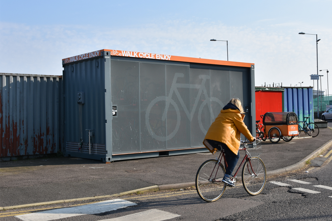 Container Cycle Hub | Cyclehoop