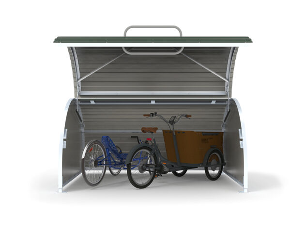 Front view of a Cyclehoop Bikehangar 4.0