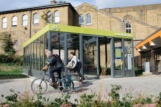 Enfield Cycle Hub, at Edmonton Green railway station