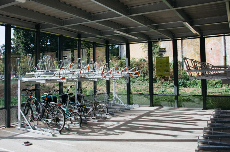 Internal shot of Enfield Cycle Hub