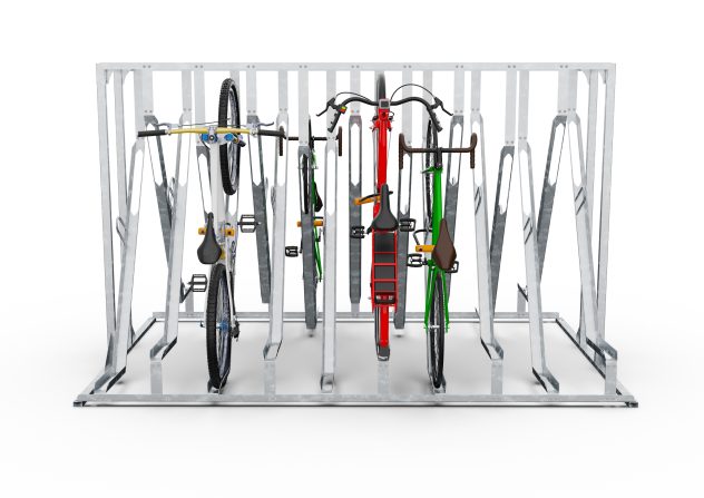 SecurePro Semi Vertical Bike Rack