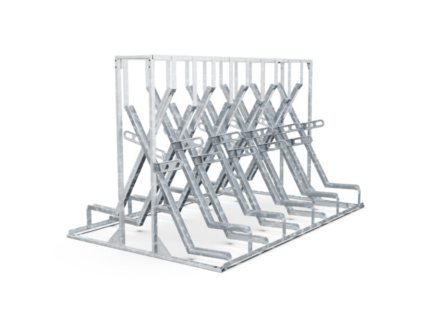 SecurePro Semi Vertical Bike Rack